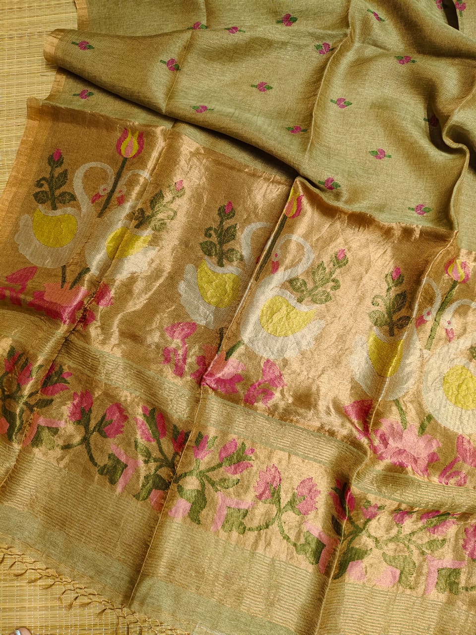 Handloom Party Wear - Silk Linen
