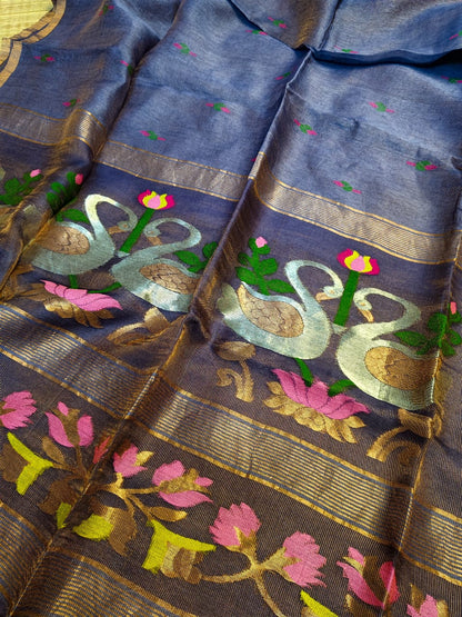 Handloom Party Wear - Silk Linen